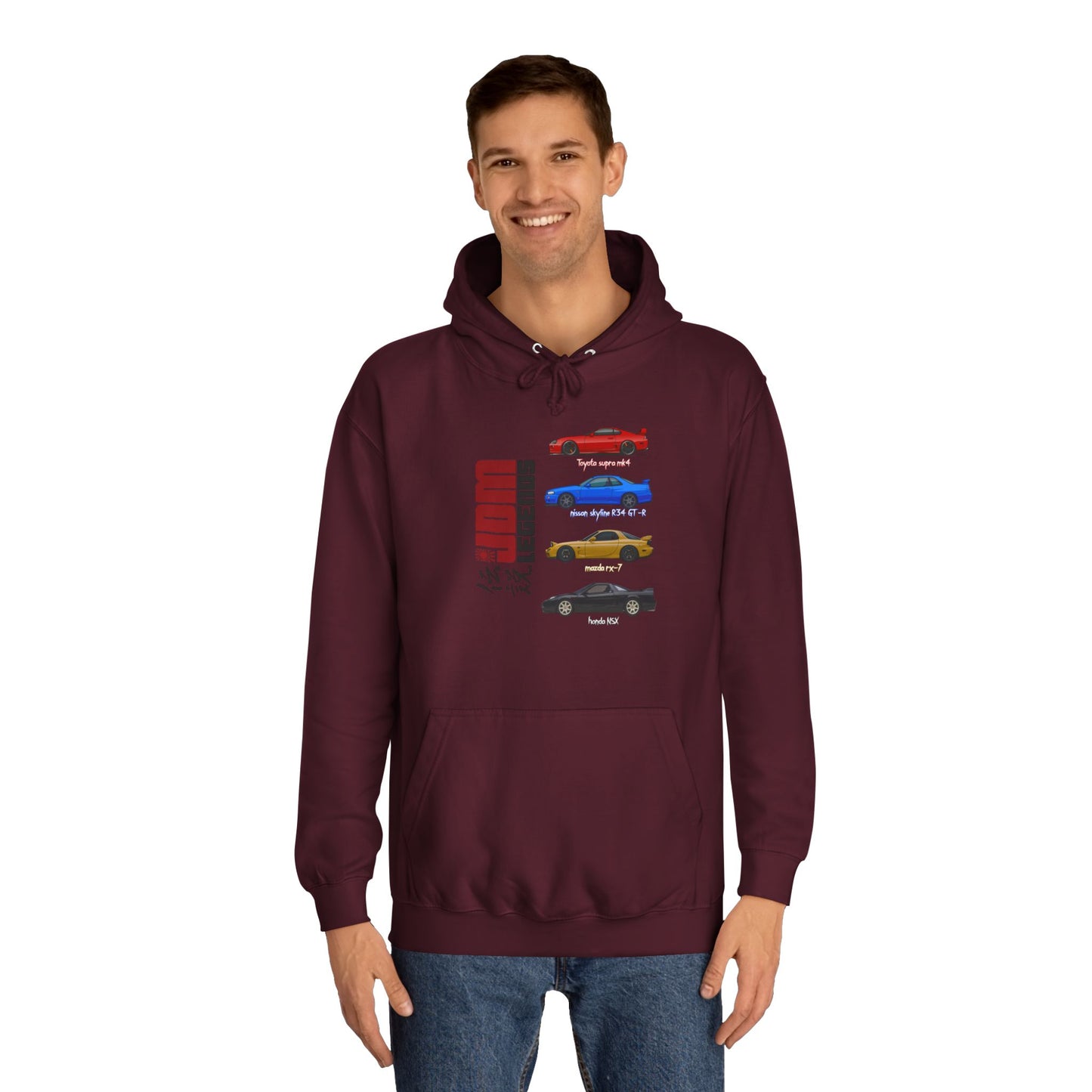 Unisex College JDM Hoodie