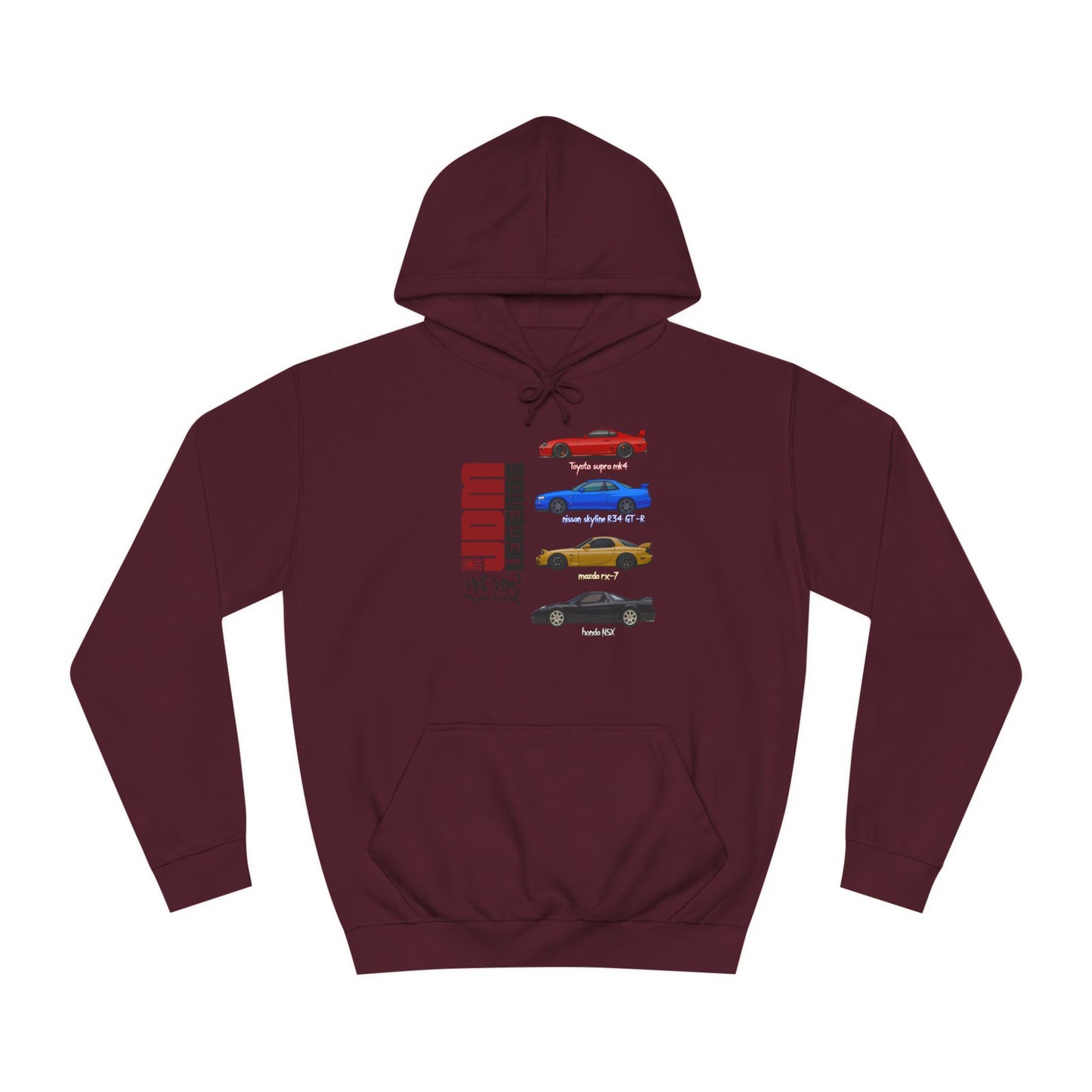 Unisex College JDM Hoodie