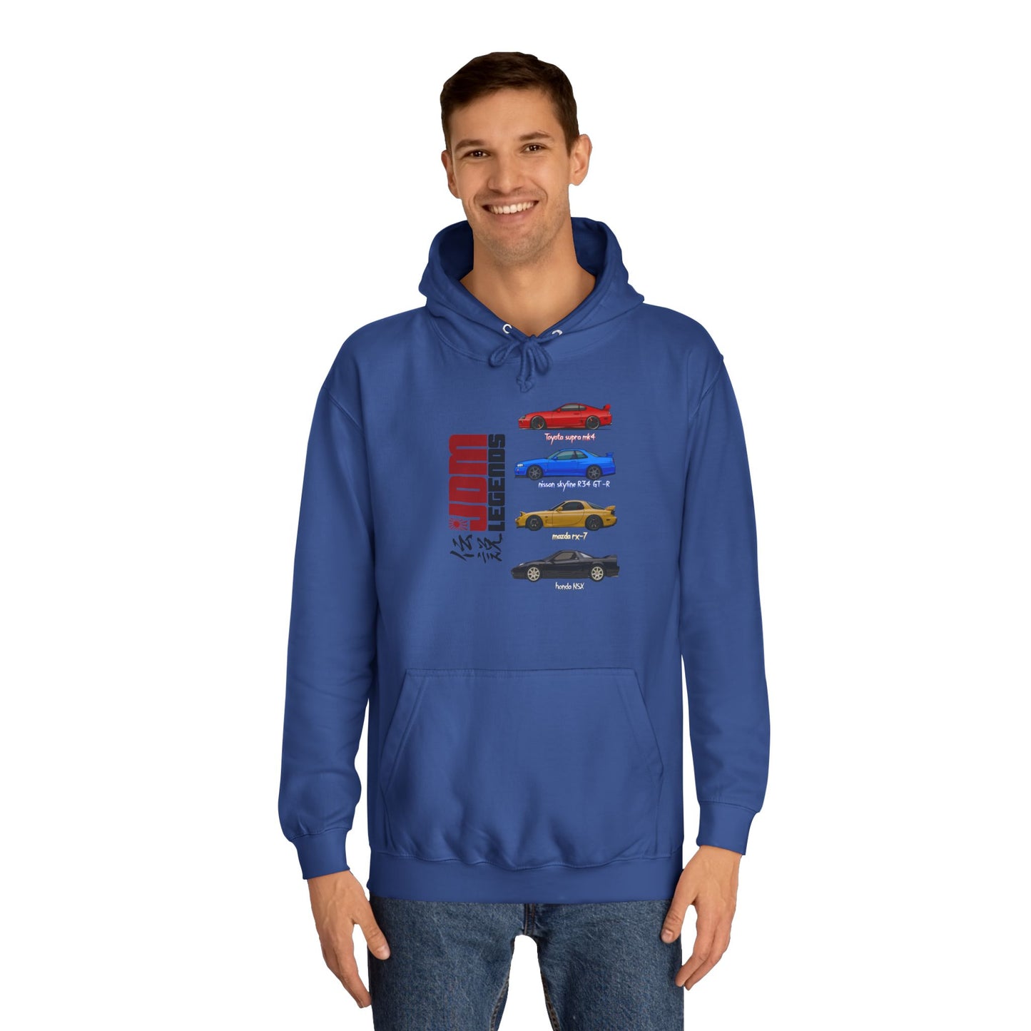 Unisex College JDM Hoodie