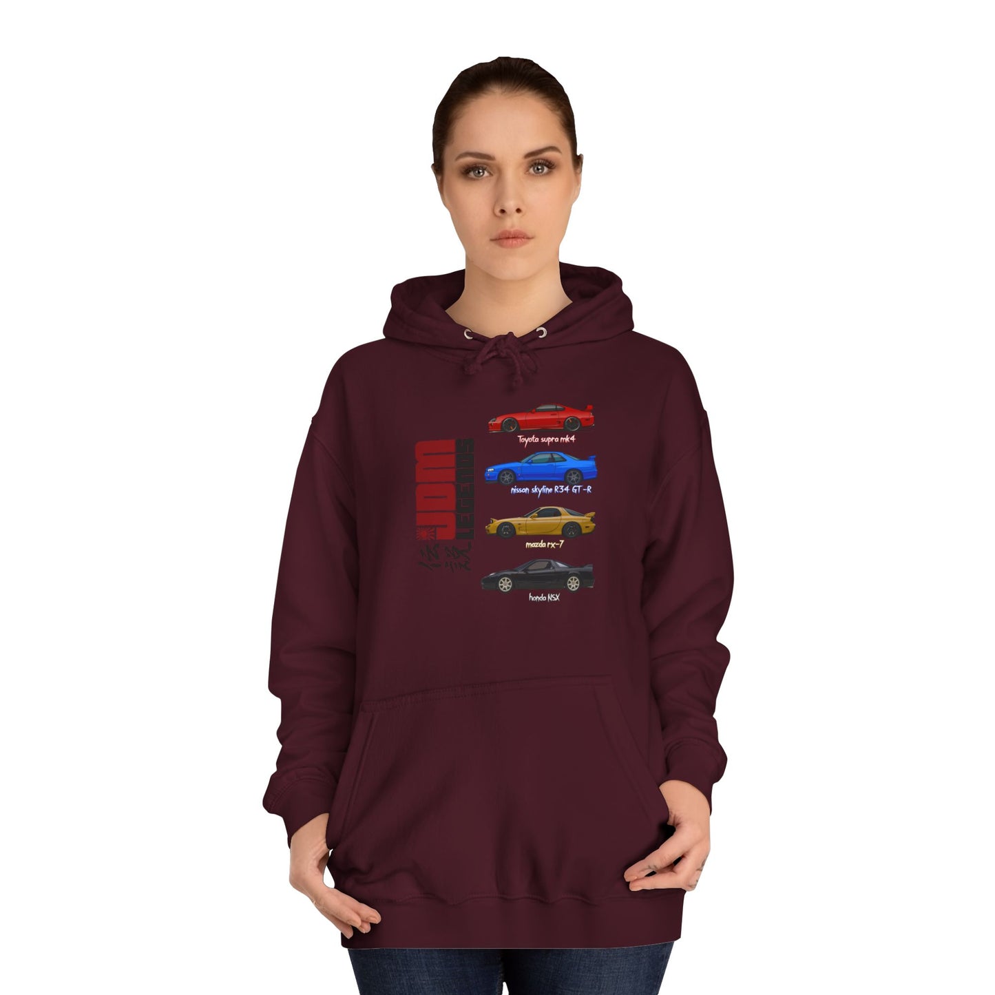 Unisex College JDM Hoodie
